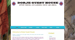 Desktop Screenshot of dorjeguesthouse.com